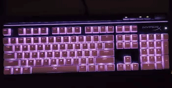 Keyboard RGB turning on and off with ambient lighting