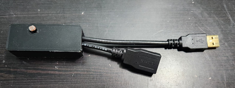 3D printed enclosure with finished device