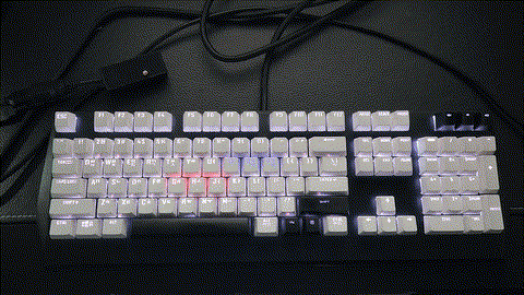Keyboard lighting changing with light on a LDR