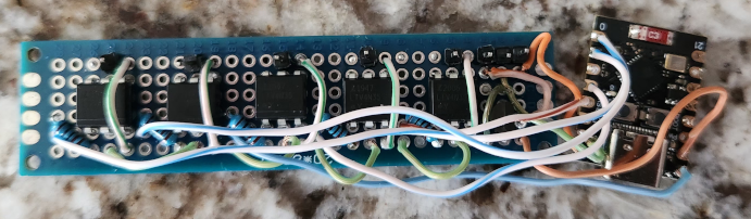 Perforated prototype board